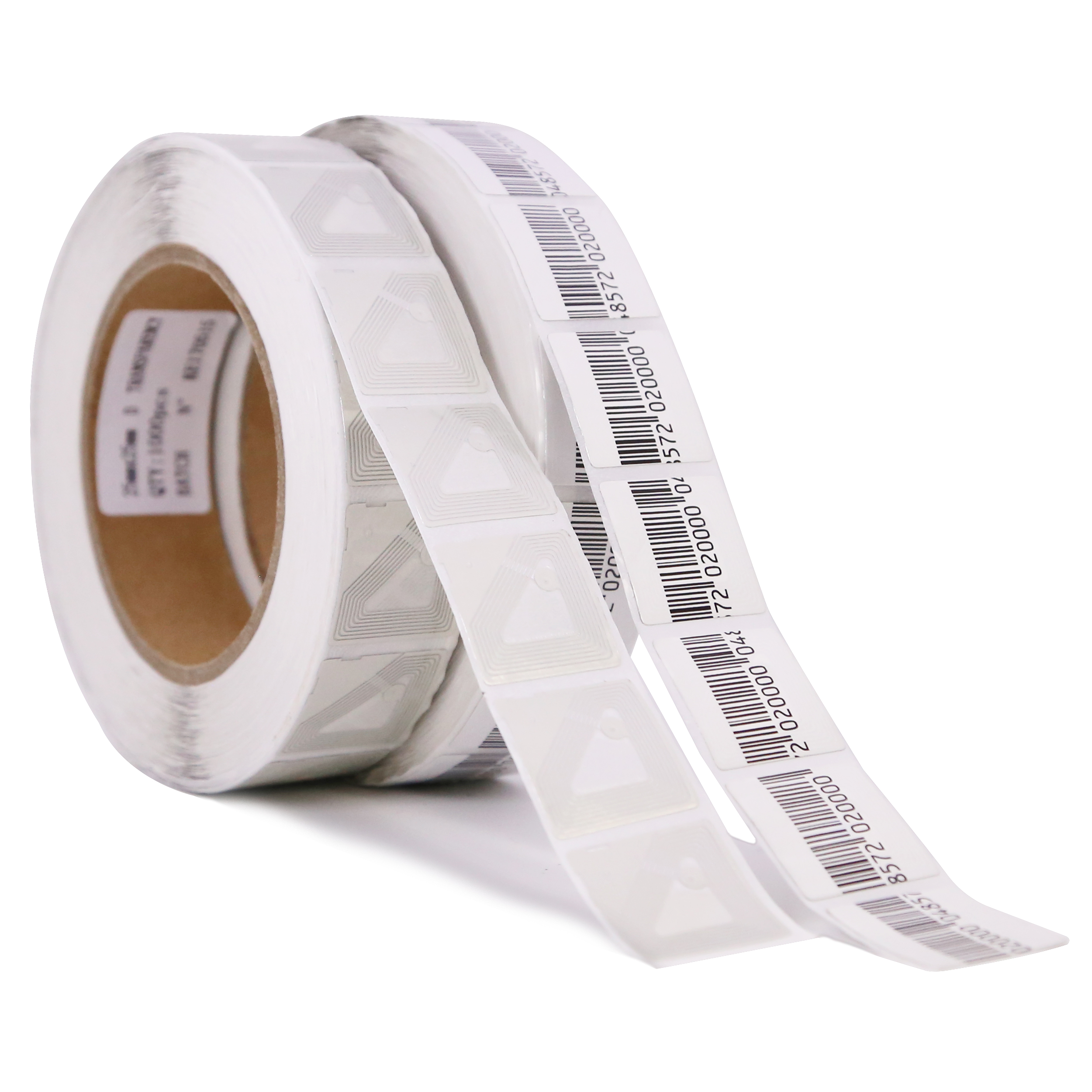 Supermarket anti theft transparent labels 2525 RF label sticker, anti