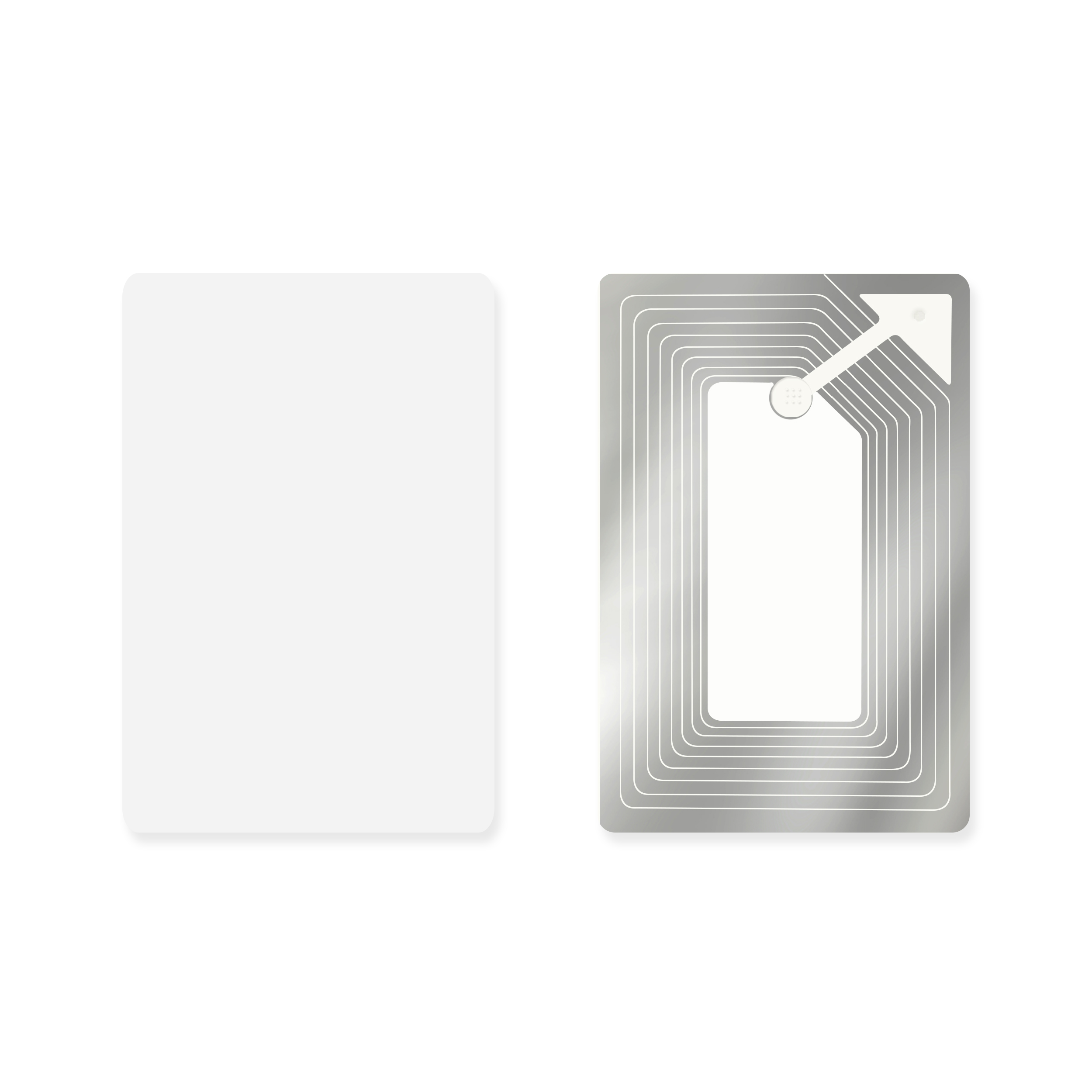 Anti theft system 30mmx50mm rf retail security label 8.2mhz, rf retail